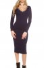 ROCHII TRICOT - Rochie tricot Sady Dark Blue