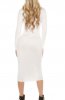 ROCHII TRICOT - Rochie tricot Sady White