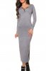 ROCHII TRICOT - Rochie tricot Jade Grey