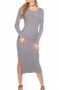 ROCHII TRICOT - Rochie tricot Anysa Grey