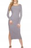 ROCHII TRICOT - Rochie tricot Anysa Grey