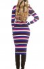 ROCHII TRICOT - Rochie tricot Andy Royal Blue