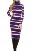 ROCHII TRICOT - Rochie tricot Andy Royal Blue