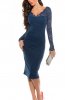 ROCHII DANTELA - Rochie dantela Cleo Navy