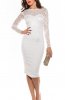 ROCHII ELEGANTE - Rochie dantela Bya White