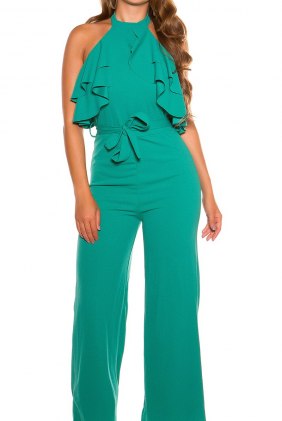 Salopeta Eleonore Emerald Green din Colectia de SALOPETE