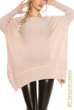 Pulover Elana Beige - Magazin online haine de dama Fashion