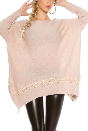 Pulover Elana Beige din Colectia de PULOVERE / CARDIGANE