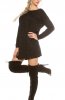 ROCHII TRICOT - Rochie tricot Mabel Black