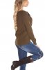 PULOVERE / CARDIGANE - Pulover Lucianna Khaki