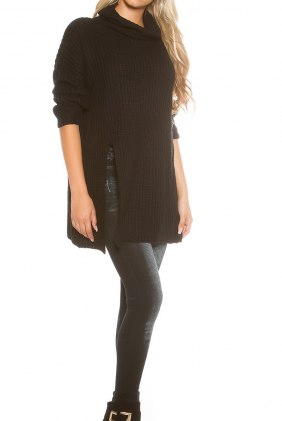 Pulover Miruna Black din Colectia de PULOVERE / CARDIGANE