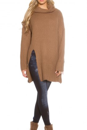 Pulover Miruna Cappuccino din Colectia de PULOVERE / CARDIGANE