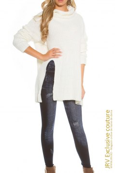 Pulover Miruna Cream - Magazin online haine de dama Fashion
