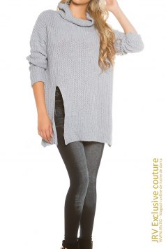 Pulover Miruna Grey - Magazin online haine de dama Fashion