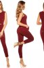 SALOPETE - Salopeta cu glitter Ziana Bordeaux