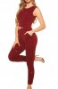 SALOPETE - Salopeta cu glitter Ziana Bordeaux