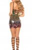 ROCHII DIN PAIETE - Rochie cu paiete Party Sequins Green
