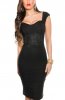 ROCHII ELEGANTE - Rochie eleganta cu broderie Kaleea Black