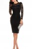 ROCHII DANTELA - Rochie dantela Milena Black