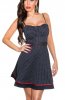 SCOASE DIN STOC - Rochie cu buline Sara Navy