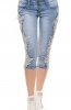 PANTALONI SCURTI - Blugi Eka White