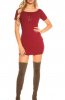 ROCHII TRICOT - Rochie tricot Teka Bordeaux