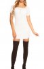 ROCHII TRICOT - Rochie tricot Teka White
