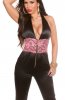 SCOASE DIN STOC - Salopeta Delyna Black-Salmon