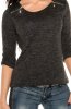 DE VARA - Pulover Latvia Black
