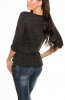 DE VARA - Pulover Latvia Black