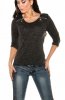 DE VARA - Pulover Latvia Black