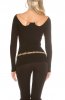 PULOVERE / CARDIGANE - Pulover Greta Black