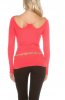 PULOVERE / CARDIGANE - Pulover Greta Coral