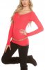 PULOVERE / CARDIGANE - Pulover Greta Coral
