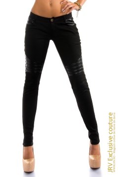 Pantaloni Tyna Black marca JRV Exclusive Couture la 63 Lei