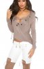 PULOVERE / CARDIGANE - Pulover Evelyn Cappuccino