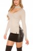 PULOVERE / CARDIGANE - Pulover Rudee Beige