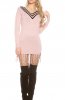 ROCHII TRICOT - Rochie tricot Bexy Antique Pink