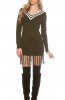 ROCHII TRICOT - Rochie tricot Bexy Khaki