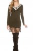 ROCHII TRICOT - Rochie tricot Bexy Khaki