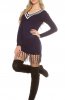 ROCHII TRICOT - Rochie tricot Bexy Dark Blue