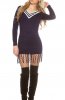 ROCHII TRICOT - Rochie tricot Bexy Dark Blue