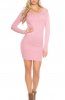 ROCHII TRICOT - Rochie tricot Sheba Pink