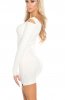 ROCHII TRICOT - Rochie tricot Sheba Cream
