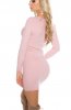 ROCHII TRICOT - Rochie tricot Denyse Antique Pink