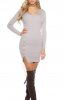 ROCHII TRICOT - Rochie tricot Denyse Grey