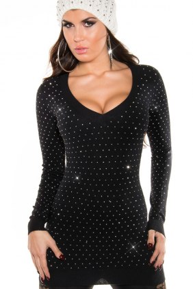 Pulover Kora Black din Colectia de DE IARNA