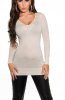 PULOVERE / CARDIGANE - Pulover Klava Beige