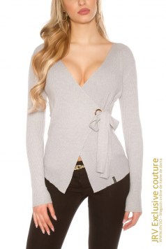 Pulover Roshan Grey - Magazin online haine de dama Fashion