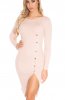 ROCHII TRICOT - Rochie tricot Violette Antique Pink